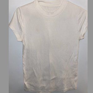 A New Day White Fitted top